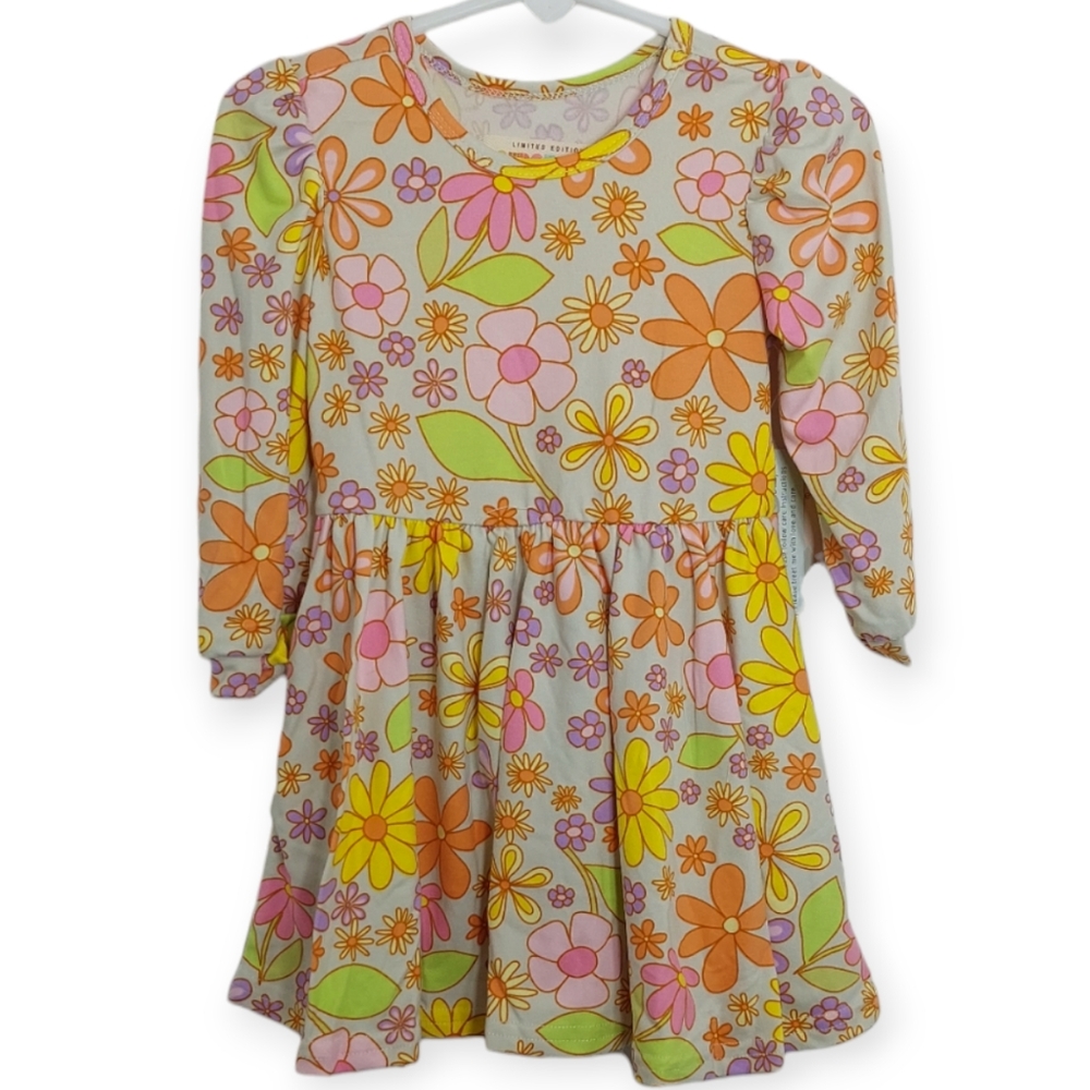 Dot Dot Smile Little Girls Size 2T Dress Sherbet Fields Toddler LIMITED EDITION